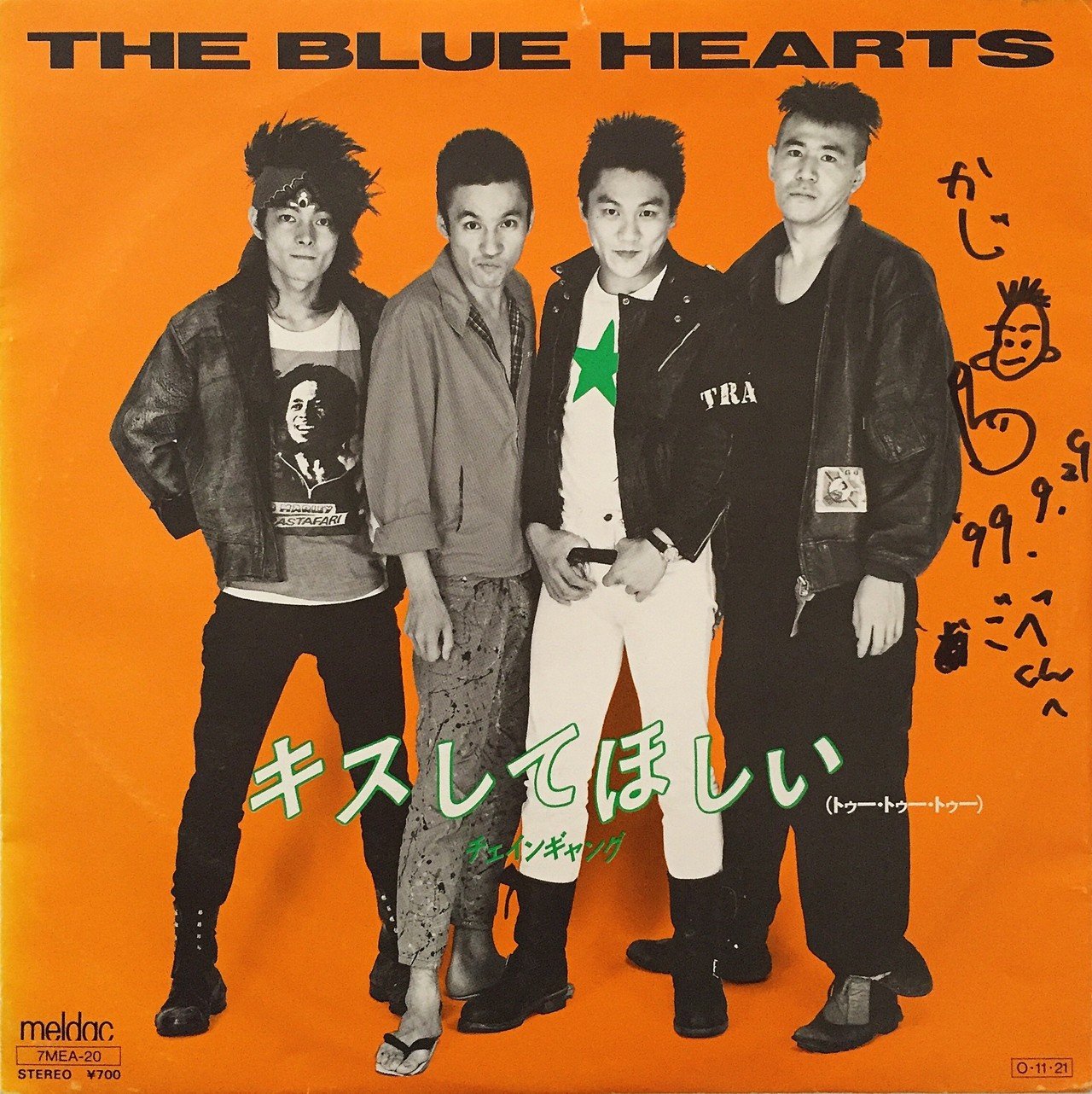ブルーハーツ 1st レコードLP the Blue hearts - 邦楽