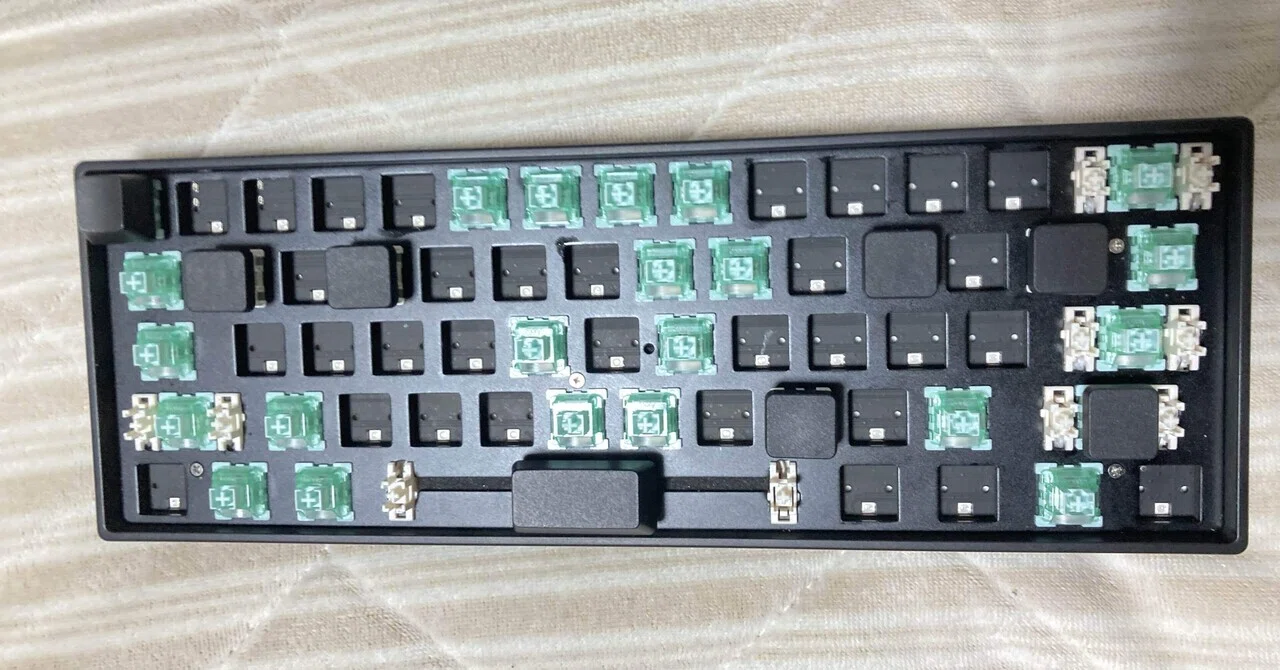 MonsGeek FUN60 Pro sp有線静音カスタム 5/28更新】FUN60 Pro SPを買いました+音ゲー用にいろいろ改造｜.