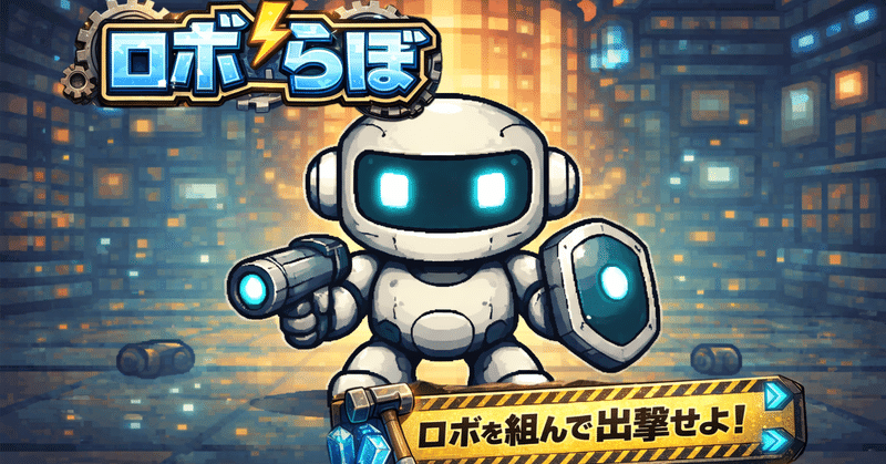 震えながら『ちょっとゲーム作ったからやってみて』と言った日。ロボらぼ開発を始めた理由