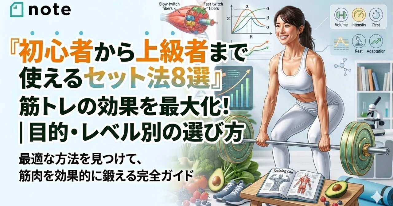初心者から上級者まで使えるセット法8選｜目的・レベル別の選び方 
