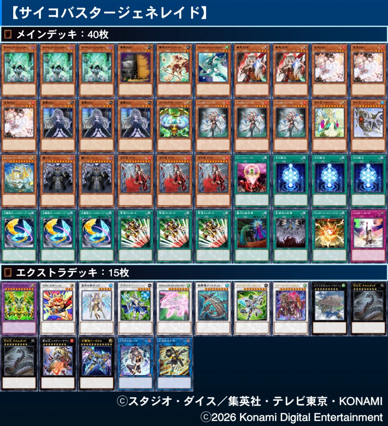 MDで納得のいくデッキが組めたシリーズ①【ジェネレイド】｜灰谷恵都
