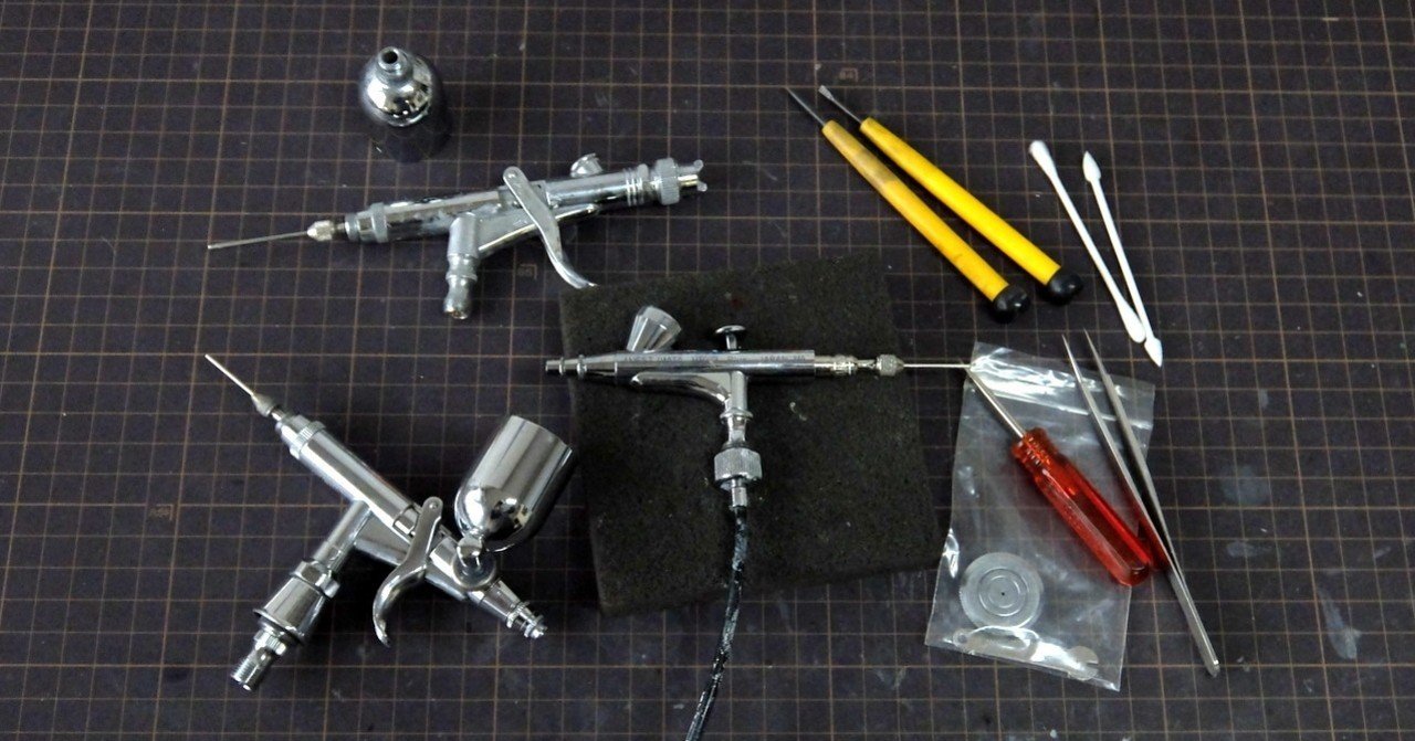 エアブラシのメンテで大事なこと（動画あり）｜模型つれづれ／上村アキヒロ