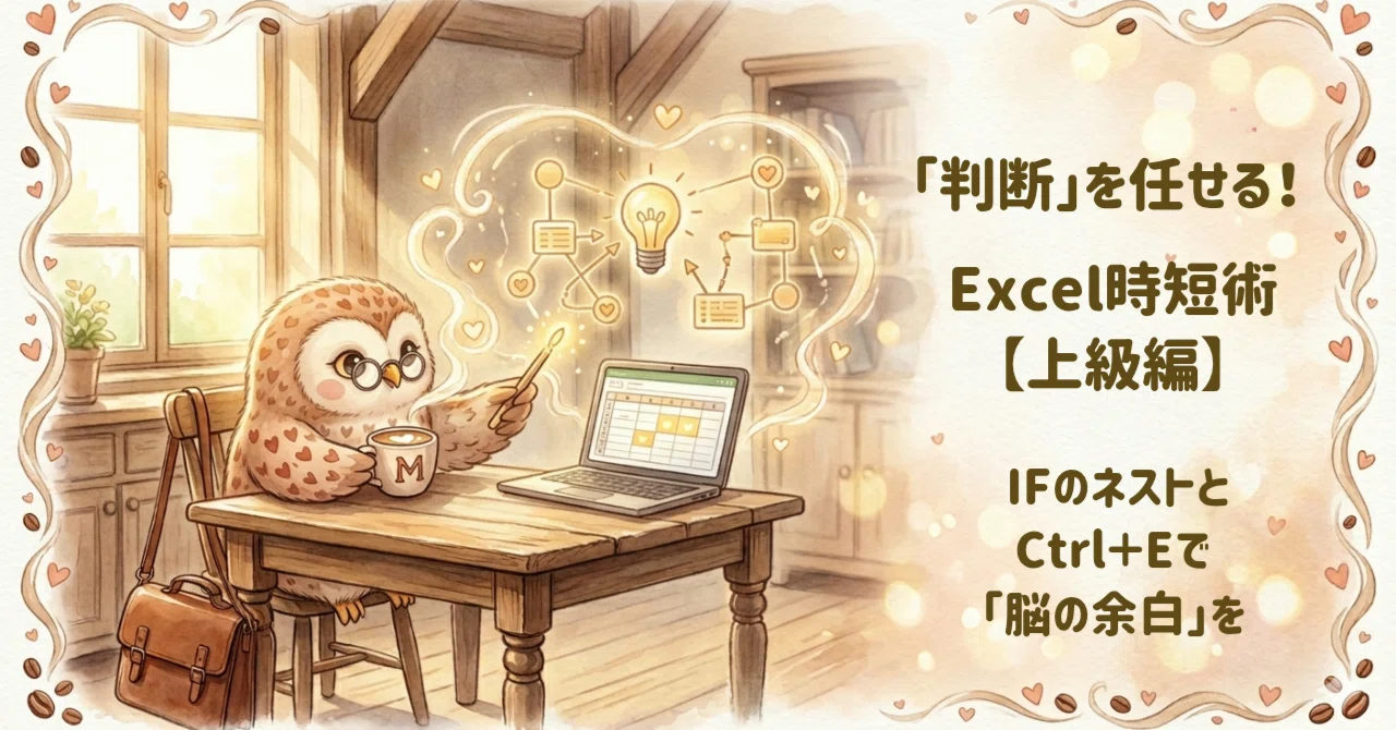 Excel時短術：上級編】「これ、自動化できるはず」という直感が 