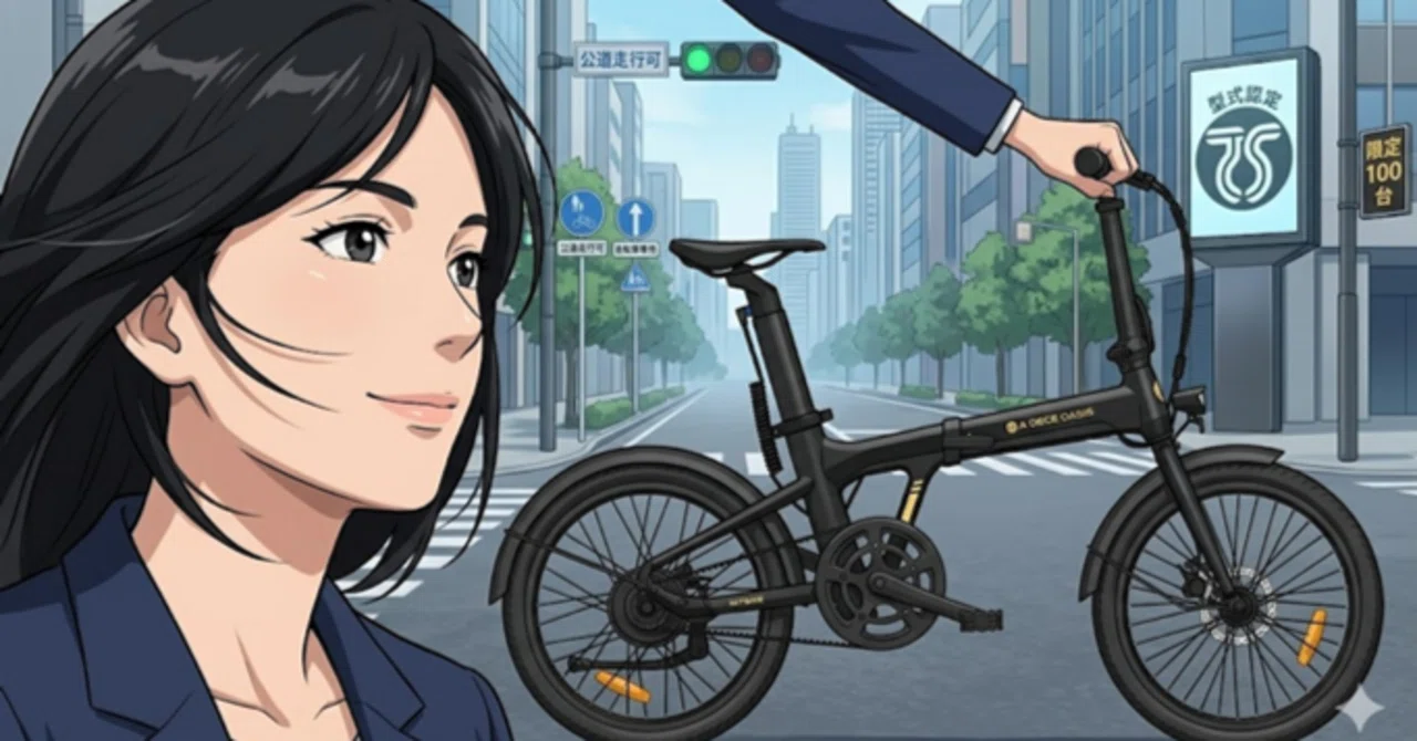 ADO Air 20 MIXBIKEは日本の公道を『堂々と』走れる！型式認定済みが