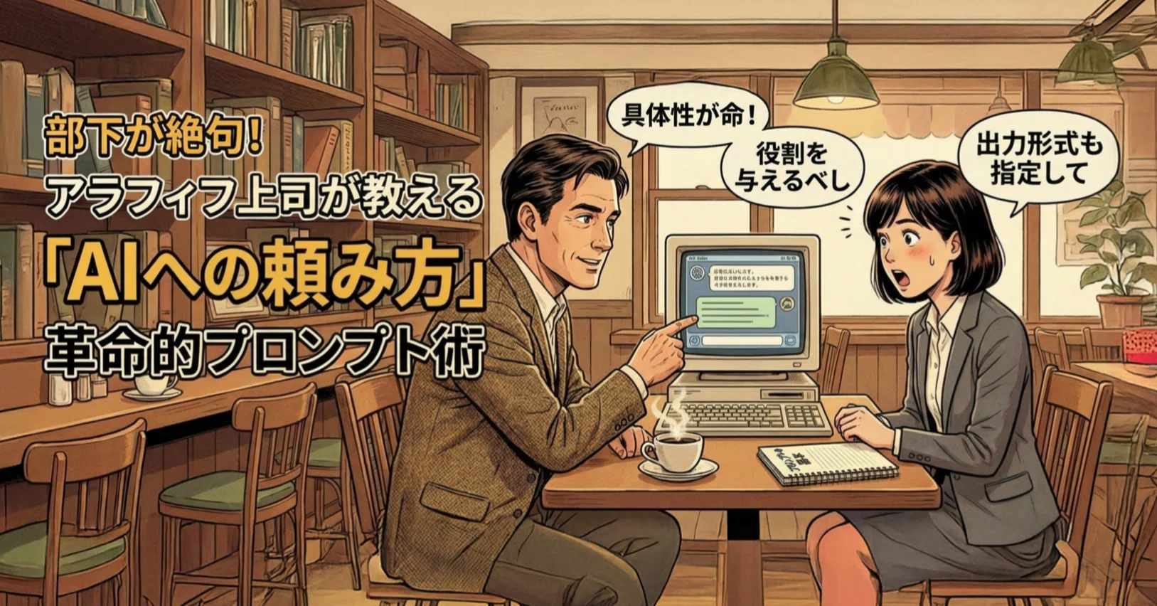 部下に教えて一番驚かれた「AIへの正しい頼み方」とは？プロンプトの