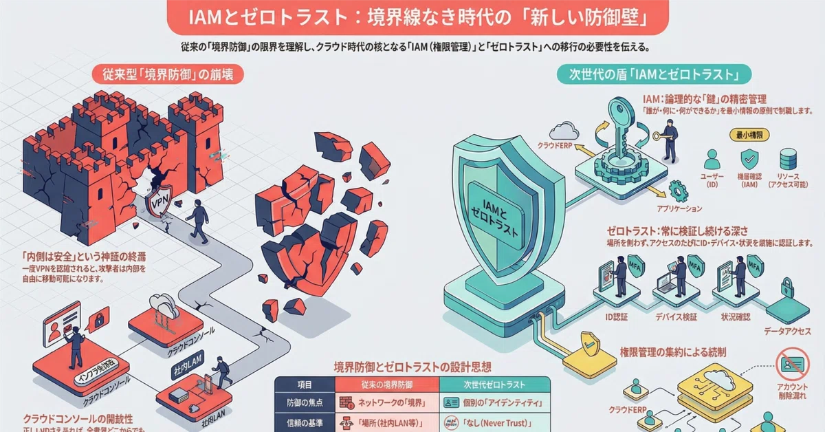 [Part 6] IAM and Zero Trust: The New Defensive Wall. From Perimeter ...