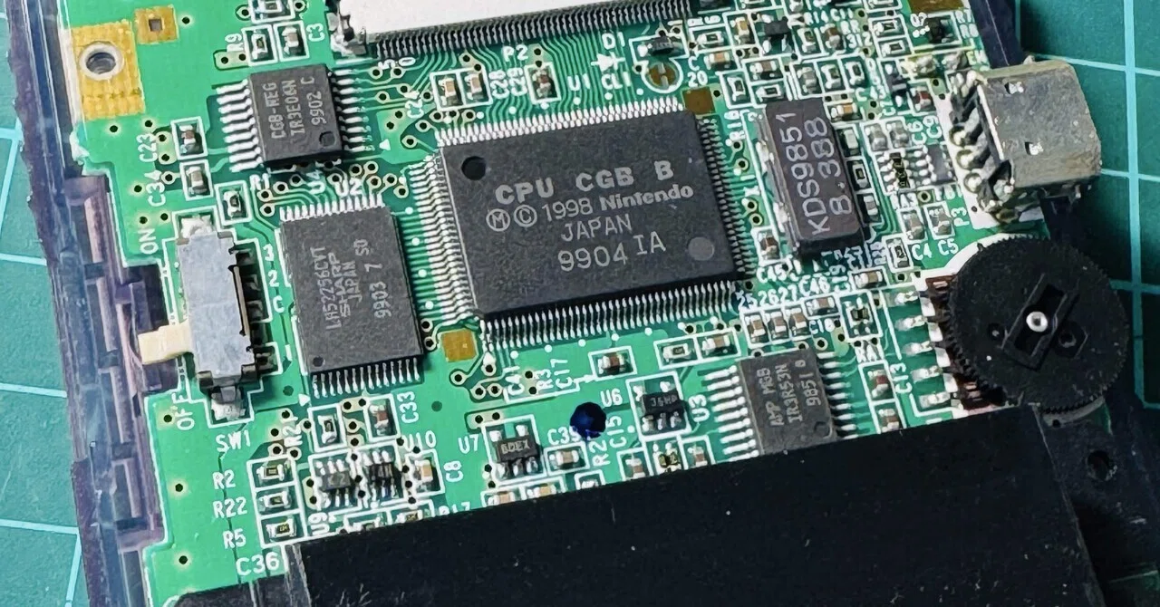 番外編】ゲームボーイカラーのIPS液晶化をやってみた｜TOSHI@旧ポケカ