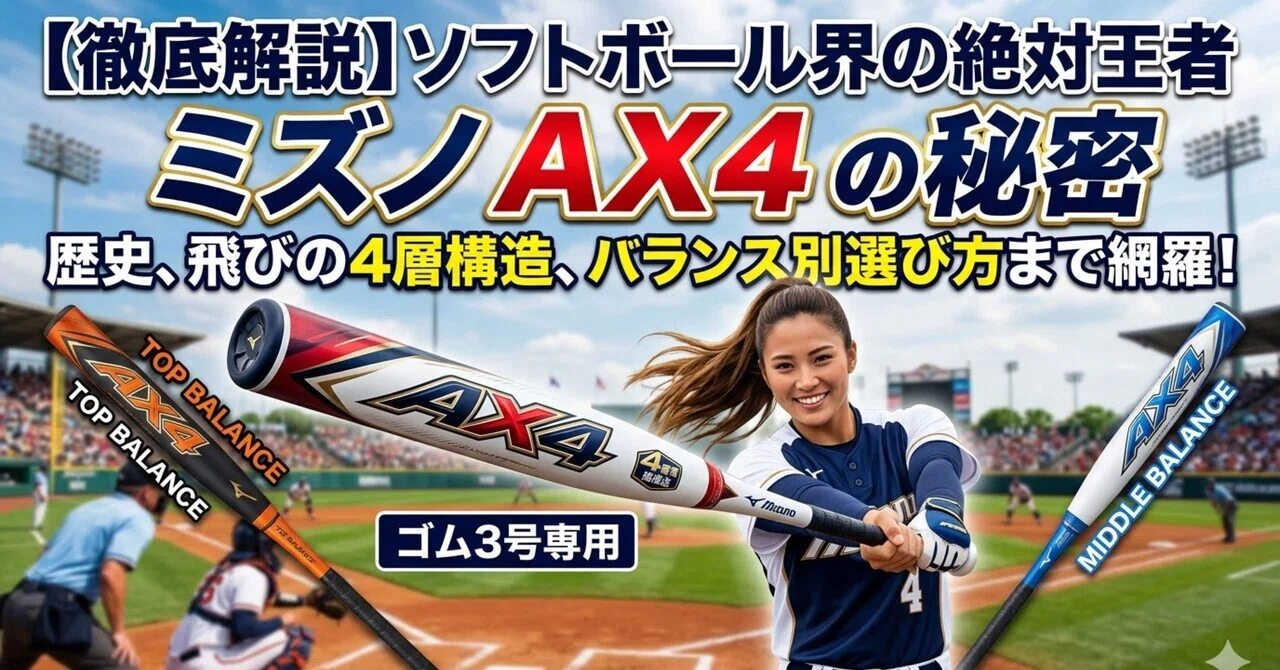 Complete Preservation Edition] Mizuno AX4 Thorough Explanation 
