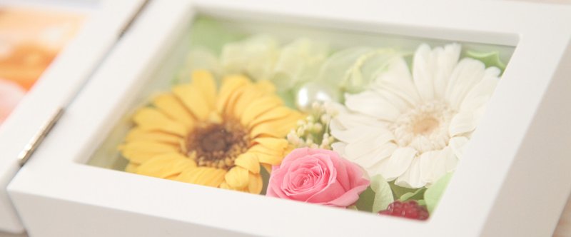 白色のガーベラの花言葉は 希望 お花でかわいいモノを作るヒト Note
