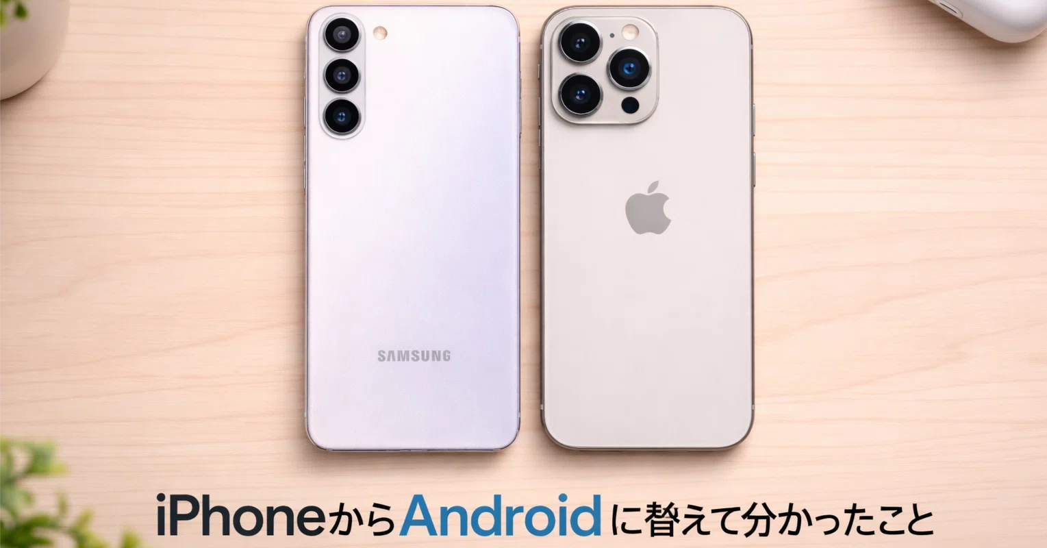 iPhoneからAndroidに乗り換えて後悔したこと・良かったこと｜ザーボンさん