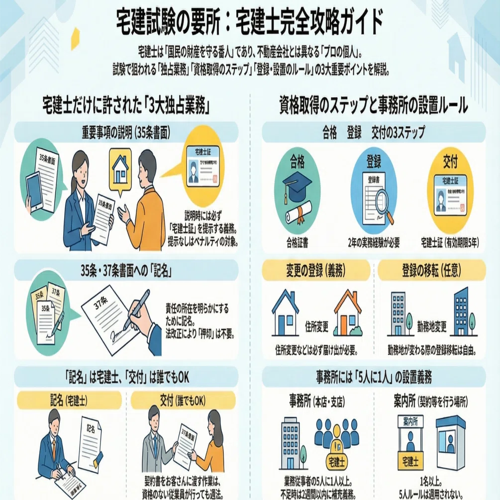 宅建 宅建業法 宅建業法・完全攻略】初学者が一番つまずく「宅建士」を、家事・仕事を