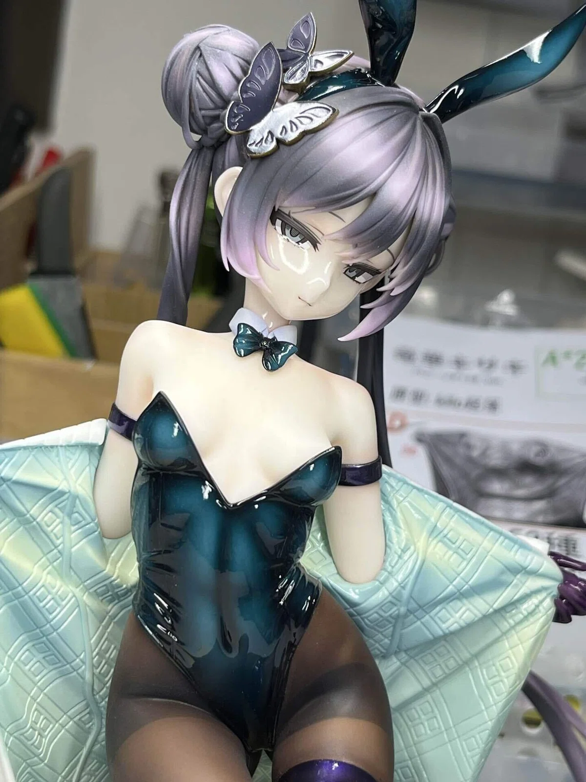 ガレージキット ブルーアーカイブ 竜華キサキ（バニー）制作｜お茶漬け