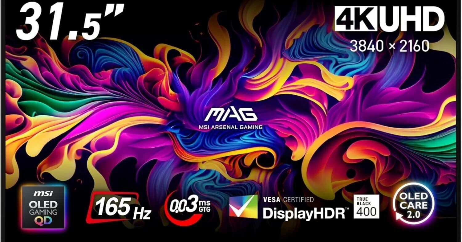 本気レビュー】MSI QD-有機EL ゲーミングモニター MAG 322UP QD-OLED 