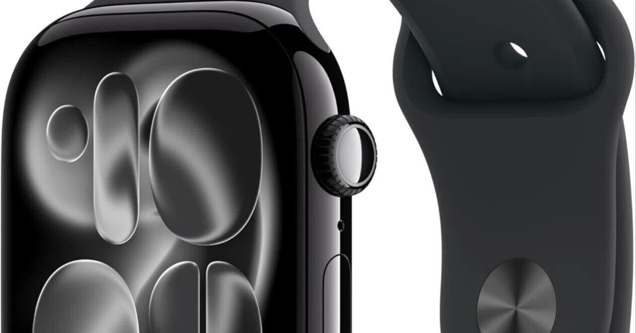 Apple Watch Series 11(GPSモデル)- 46mmジェットブラックアルミニウム 
