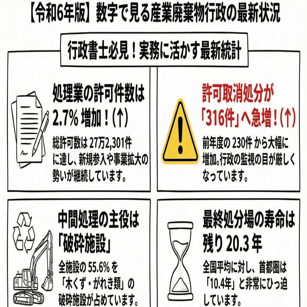 今月中に破棄処分予定　
ソファコンパクト　ホワイト 産廃許可取消が前年比46%増！環境省最新統計から読む行政処分の厳格化