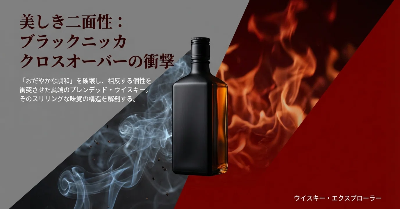 調和」を捨てたブラックニッカ？ ―― 衝撃の限定品『クロスオーバー』が