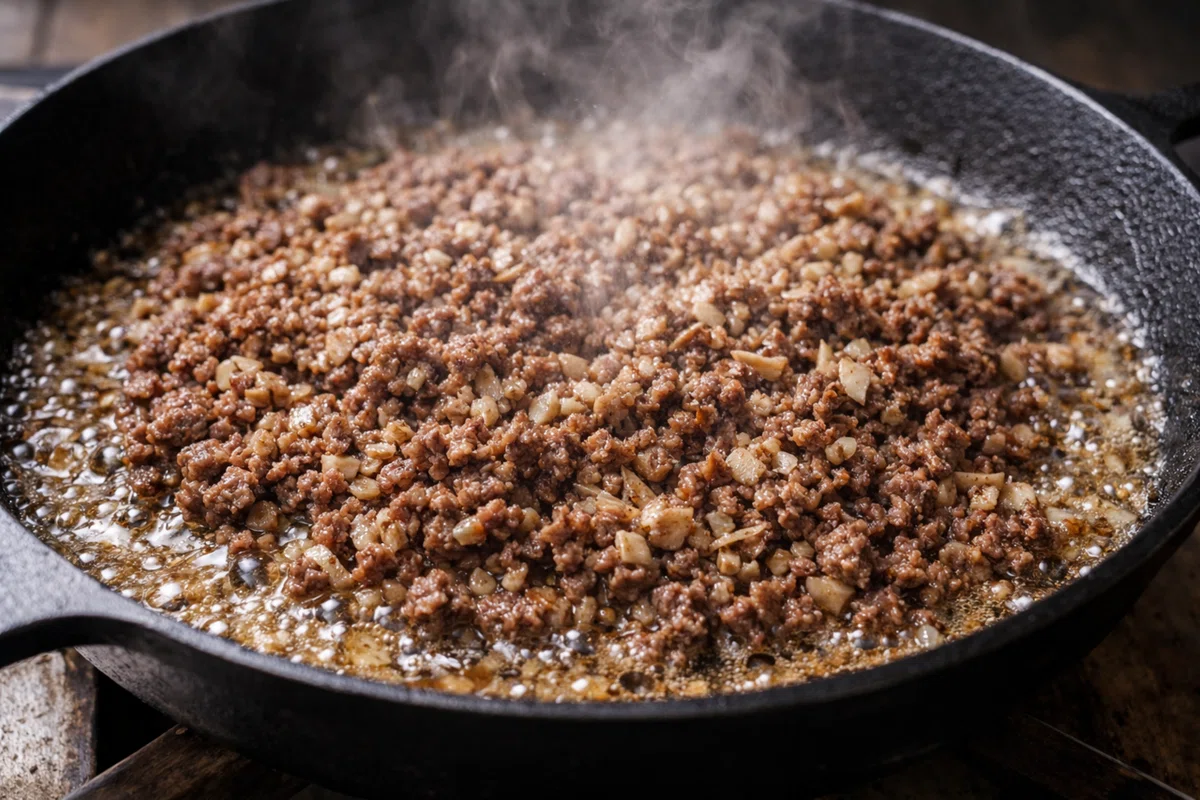 Meat Layer Layered Meat Sauce|Yukari|重なっていく台所