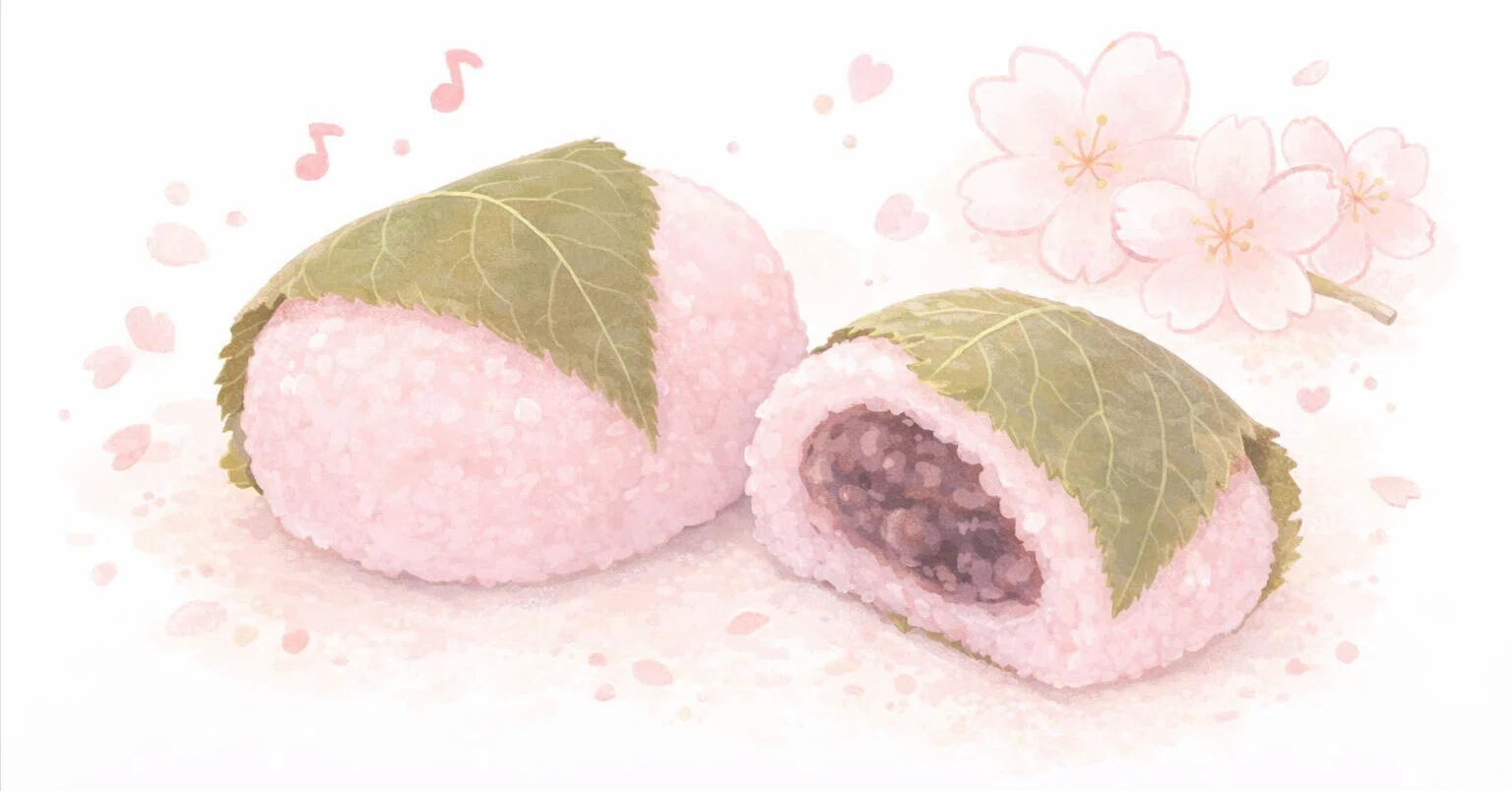 暮らしっ句］桜餅2［AIと俳句鑑賞］｜トマリエ