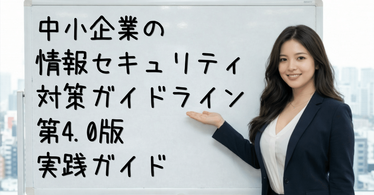 中小企業はどこまでやればいい？ IPAガイドライン4.0実践ガイド｜ITワークラボ｜あなたの会社にIT担当者を💻｜中小企業のIT管理・セキュリティ対策支援