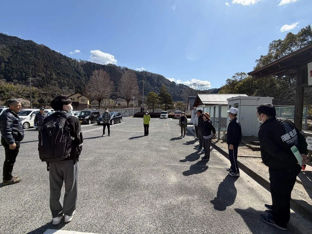 Walking through Spring in Okuwa Village! Promoting Health with the
