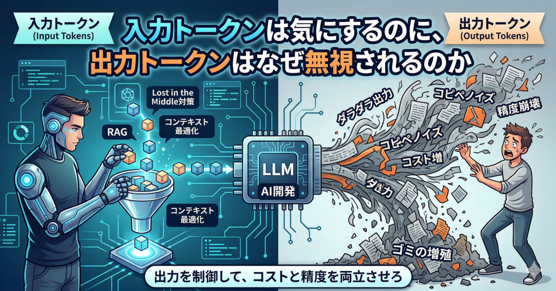 入力トークンは気にするのに、出力トークンはなぜ無視されるのか｜太田