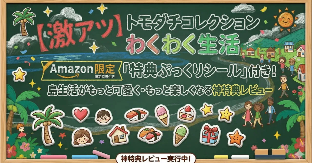 トモダチコレクションわくわく生活　ぷっくりシール付き　Amazon特典　シール帳 トモダチコレクション わくわく生活 Amazon限定特典 ぷっくりシール