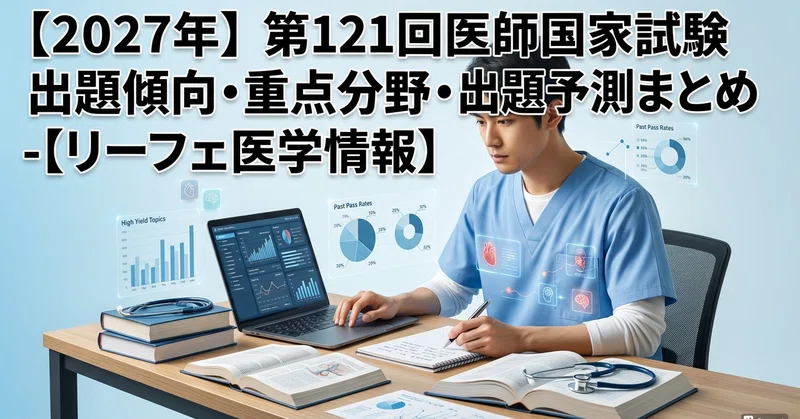 第121回医師国家試験向けマガジン byリーフェ医学情報｜リーフェ医学