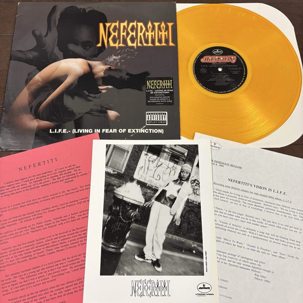 Yaggfu Front レコード　LP ヒップホップ　hiphop Ed O.G, Yaggfu Front, Nefertiti & The Legion｜HIP HOP JUNKIEEES