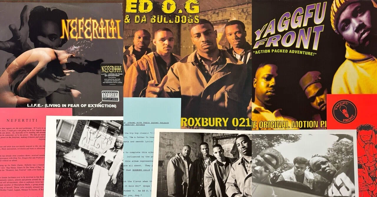 Yaggfu Front レコード　LP ヒップホップ　hiphop Ed O.G, Yaggfu Front, Nefertiti & The Legion｜HIP HOP JUNKIEEES