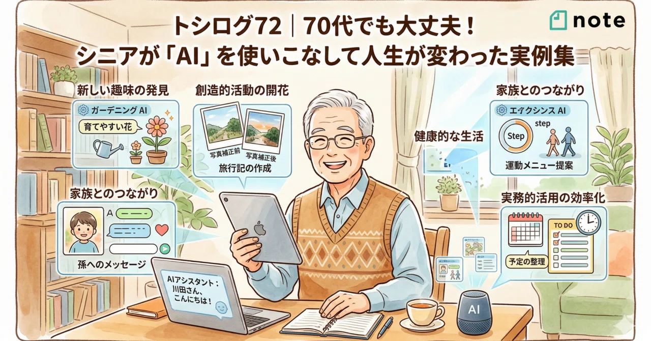 ToshiLog 72 | It's Okay Even in Your 70s! Real-Life Examples of Seniors ...