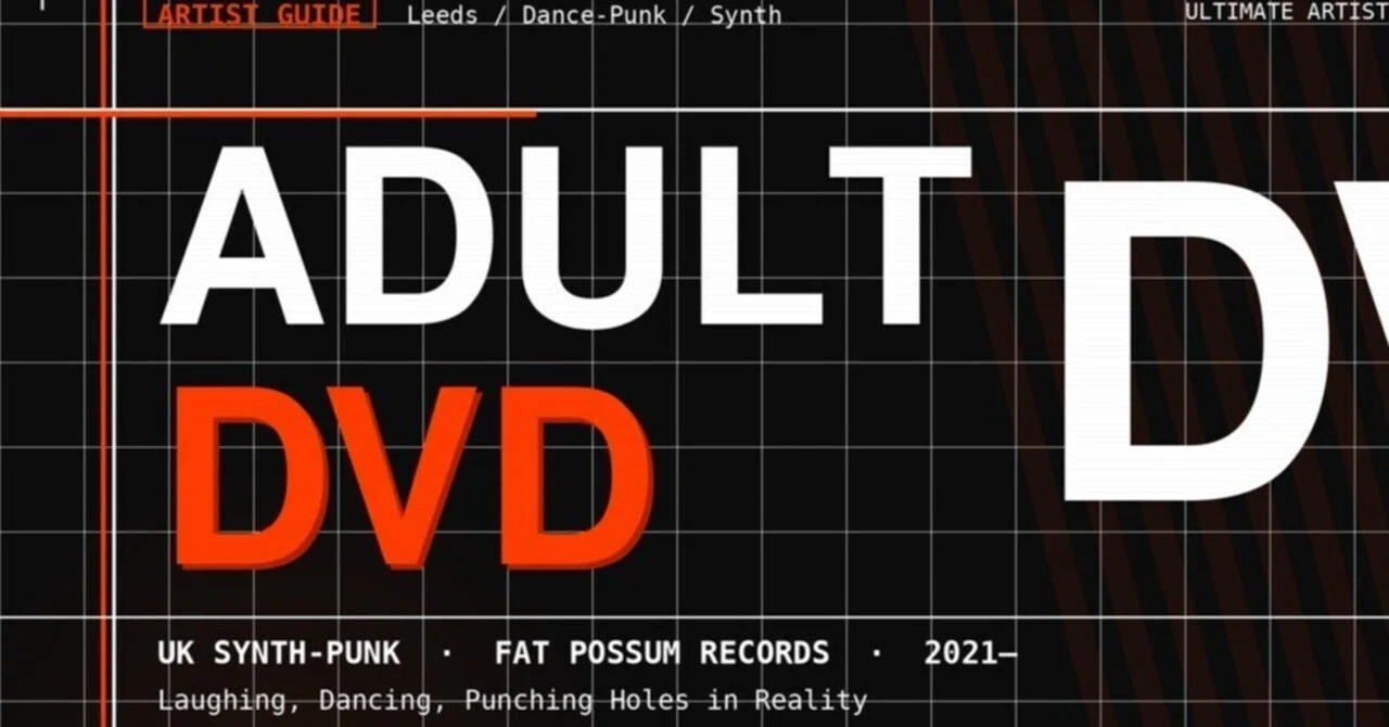 Adult DVD——笑いとビートで、現実に風穴を開けるバンド｜YUTA_KROSS