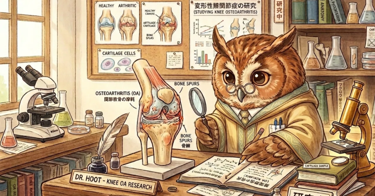 【医療関係の方】 変形性膝関節症（膝OA）の最新疫学を紹介！｜まるやん ️運動器認定理学療法士、痛み専門医療者、修士過程卒業