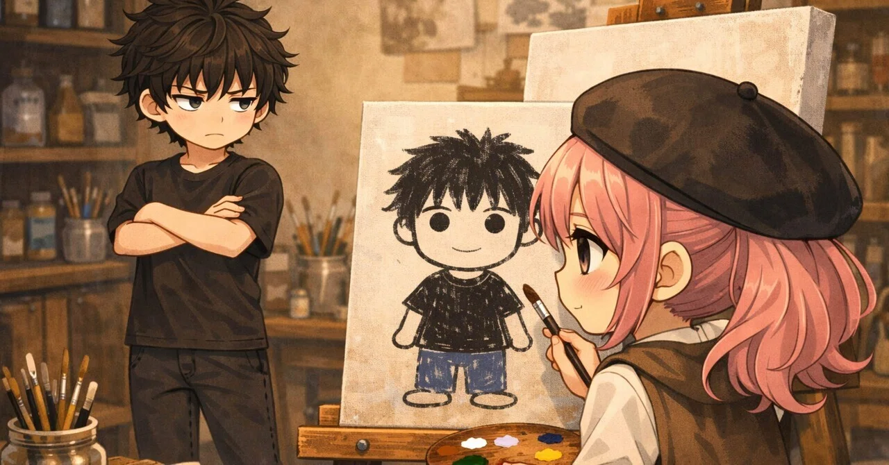 同じ絵から始めても、同じにならない画像生成｜AKI