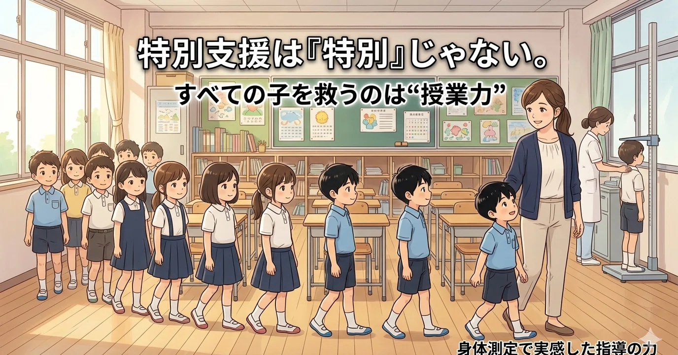 特別支援は「特別」じゃない。「走らないで！」の前にやるべき授業