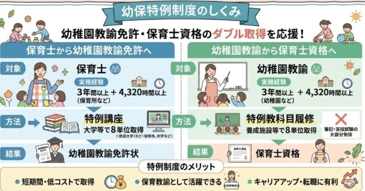 幼保特例①｜りょう｜支援者→保育者のつぶやき