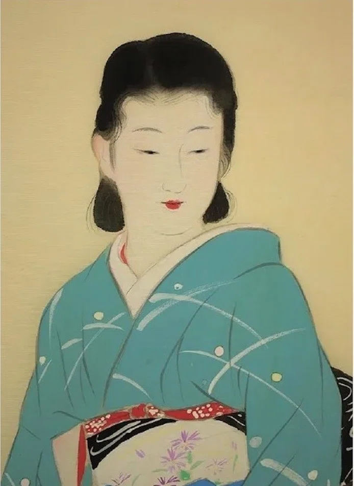 掛軸 『早梅』梶原緋佐子 日本画 よろしき