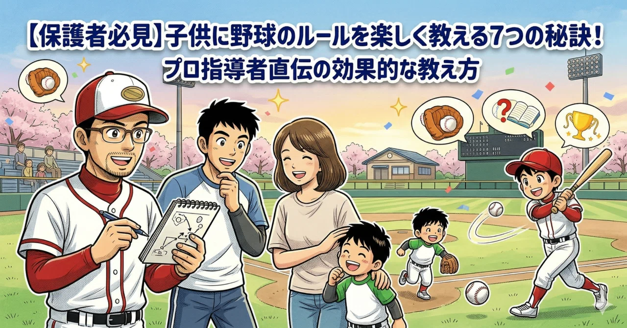 [Must-Read for Parents] 7 Secrets to Teaching Kids Baseball Rules in a ...