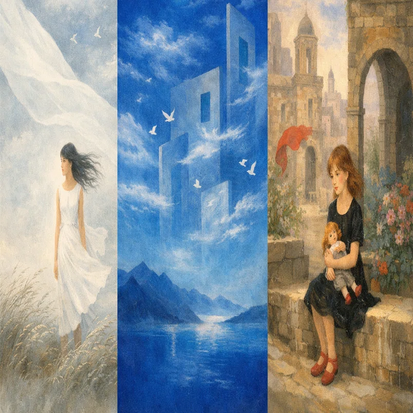 絵画 額付き 北條正庸 心の風景 【公式通販】