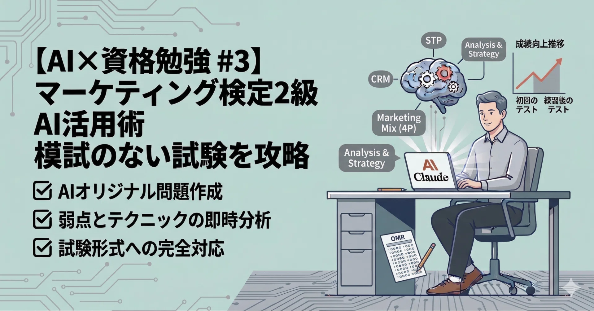 模試がない資格試験、Claudeに練習相手になってもらった【生成AI×資格