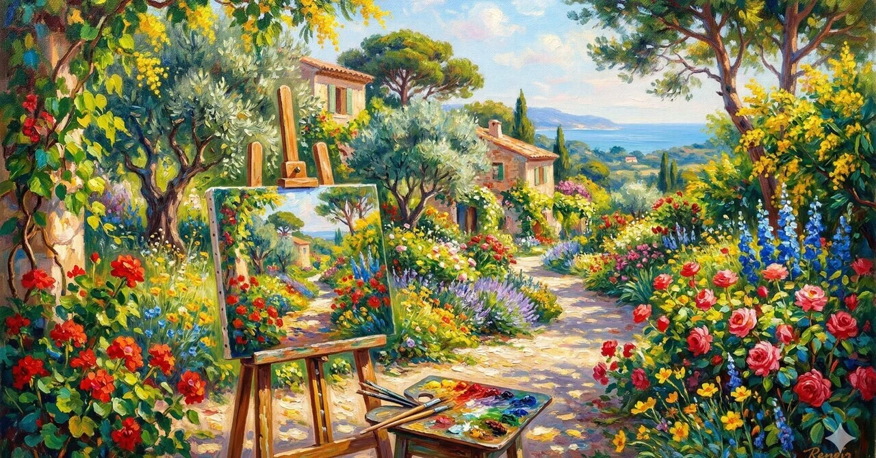 ルノワール 風景画 簡単 ピエール オーギュスト・ルノワールが描いた