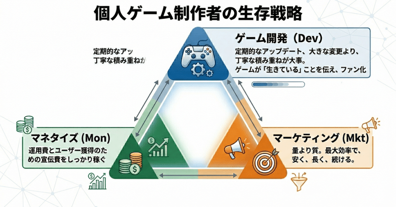 個人ゲーム制作者の生存戦略