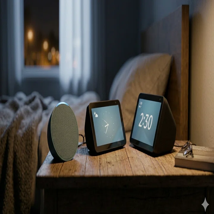 新生活SALE】寝室用スマートスピーカー、Echo PopかEcho Show 5か