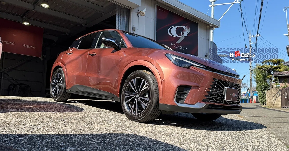When Sonic Copper appears, I'm 'speechless' - Lexus LBX