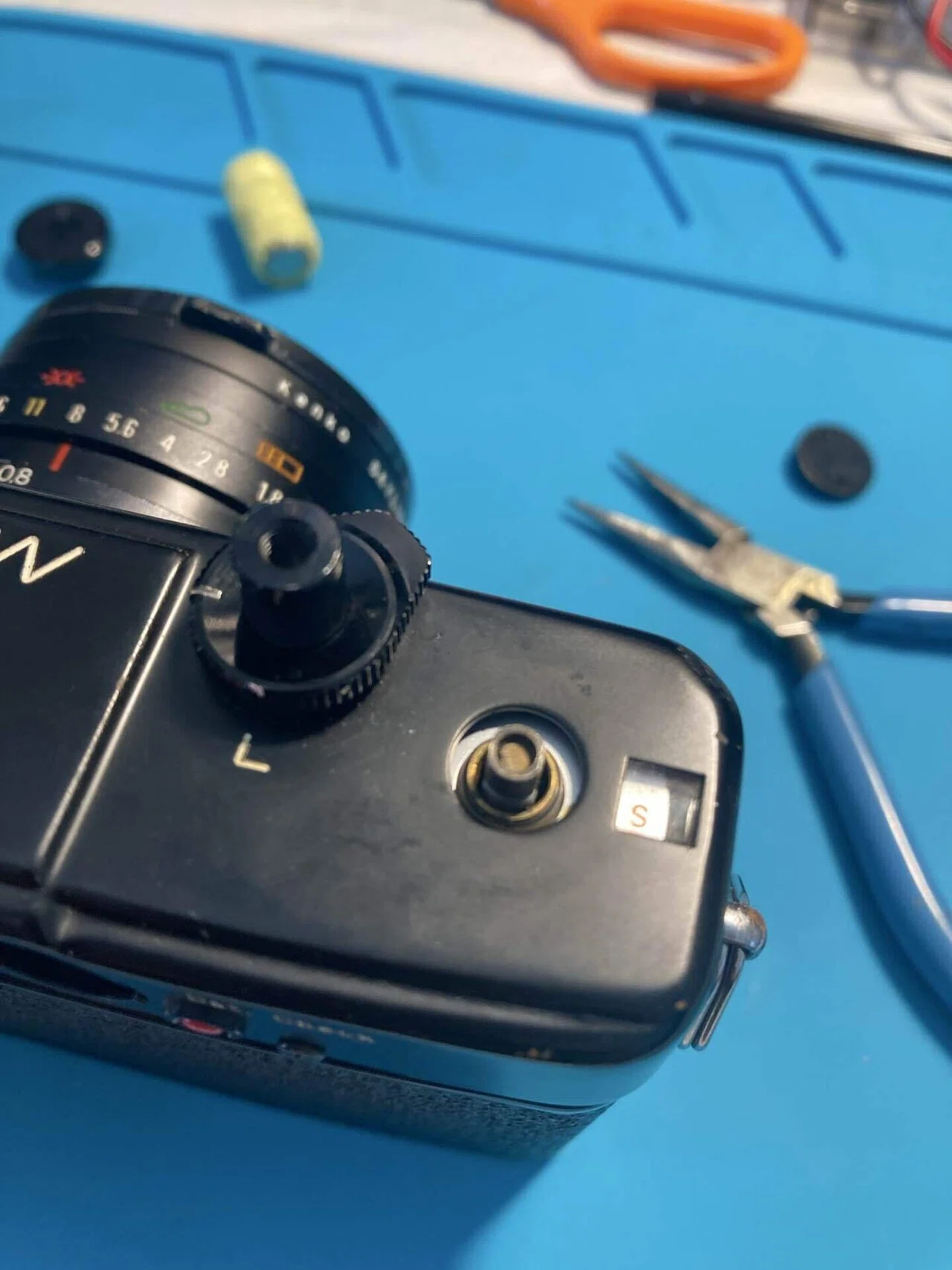 【☆moeostja☆】ヤシカCCNブラック 外観極上・通電確認済み YASHICA ヤシカ ELECTRO 35 CCN WIDE 35mm F1.8 40703958 フィルム