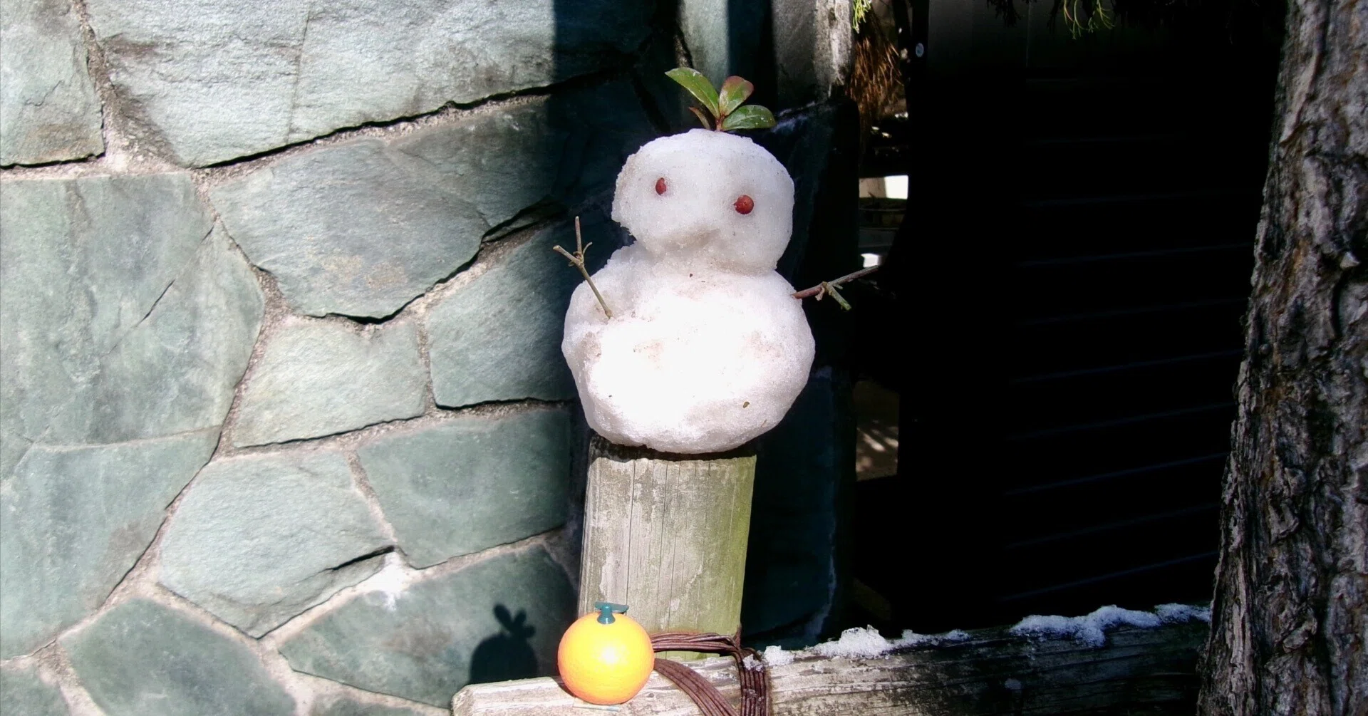 小さい雪だるまコレクション。｜おちまこと