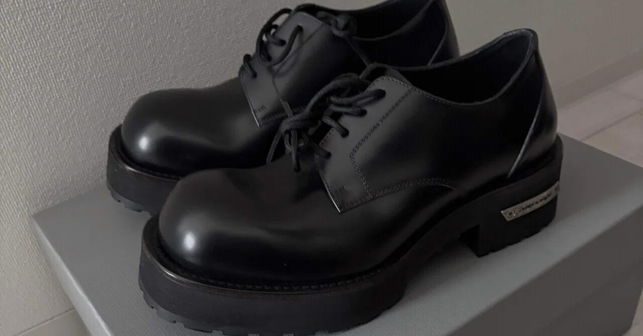 最高級✨️】BALENCIAGA オーストリッチコンビローファー ブラック 最高級✨️】BALENCIAGA オーストリッチコンビローファー ブラック