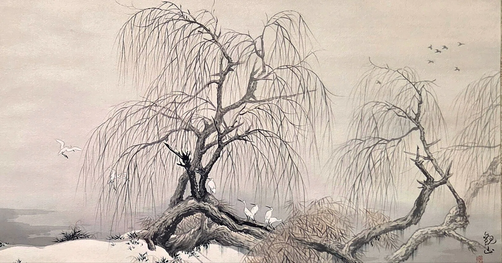 美と夢幻の世界へ―下村観山展｜紫陽花