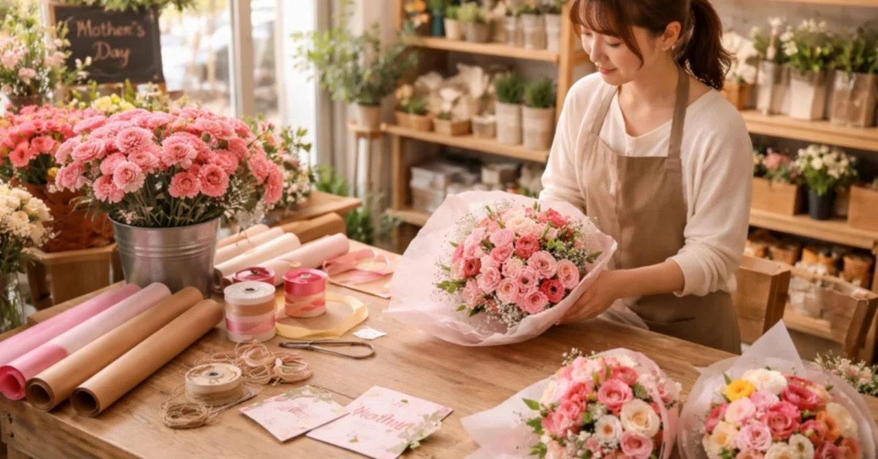 母の日商戦の仕込みは今｜花屋が4月にやるべき準備リスト｜hana-note 