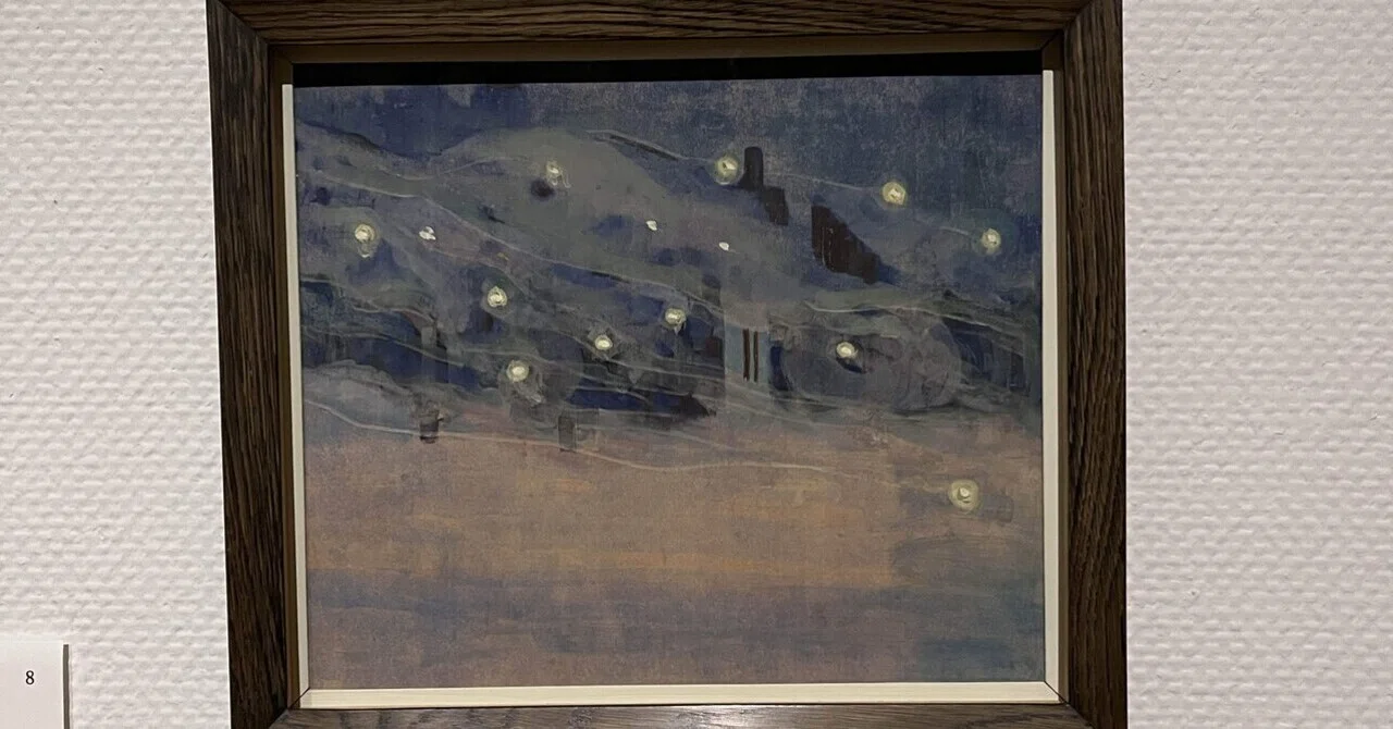 音楽と絵画の交差点 国立西洋美術館「チュルリョーニス展 内なる星図
