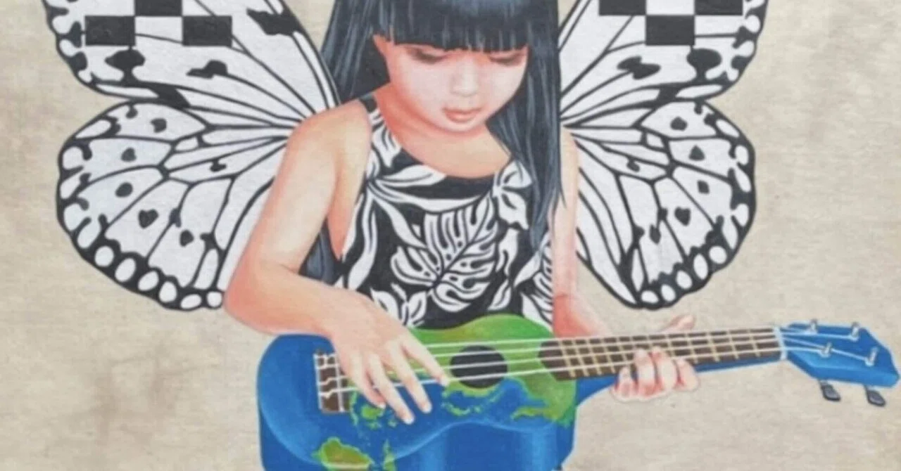 作品 バタフライエフェクト ART フェアリーオオゴマダラ ｜左右田薫